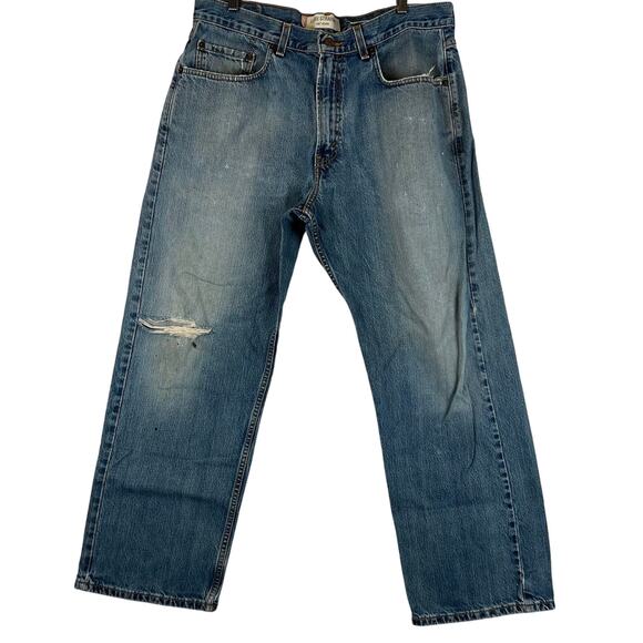 Vintage Levis 569‎ Jeans Men 33x30 Blue Denim Loose Straight Skater Baggy Y2k - Picture 1 of 11